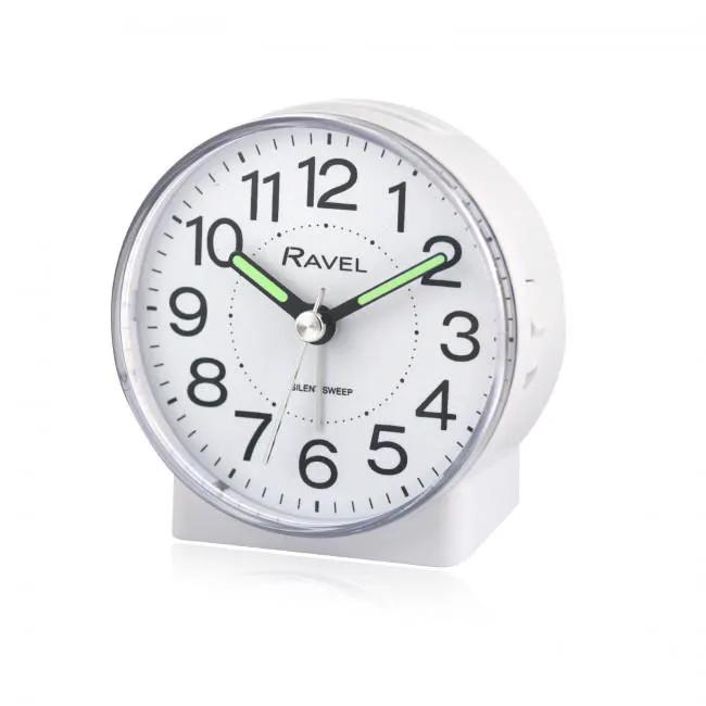 Ravel Ravel Round Mid Sized Bedside Quartz Alarm Clock RC039.4 - Clock