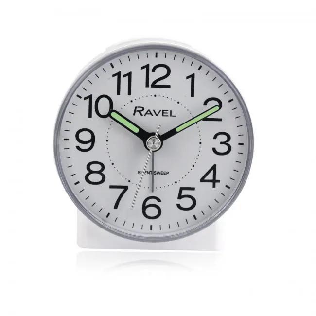 Ravel Ravel Round Mid Sized Bedside Quartz Alarm Clock RC039.4 - Clock