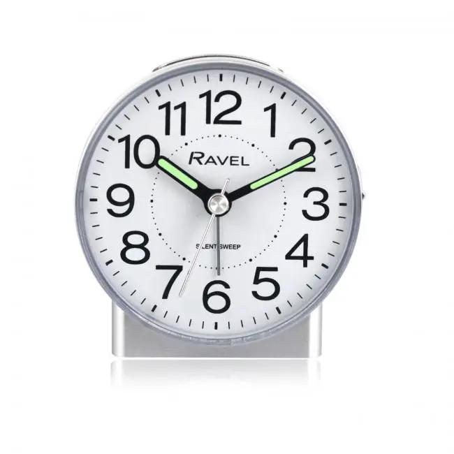 Ravel Ravel Round Mid Sized Bedside Quartz Alarm Clock RC039.2 - Clock
