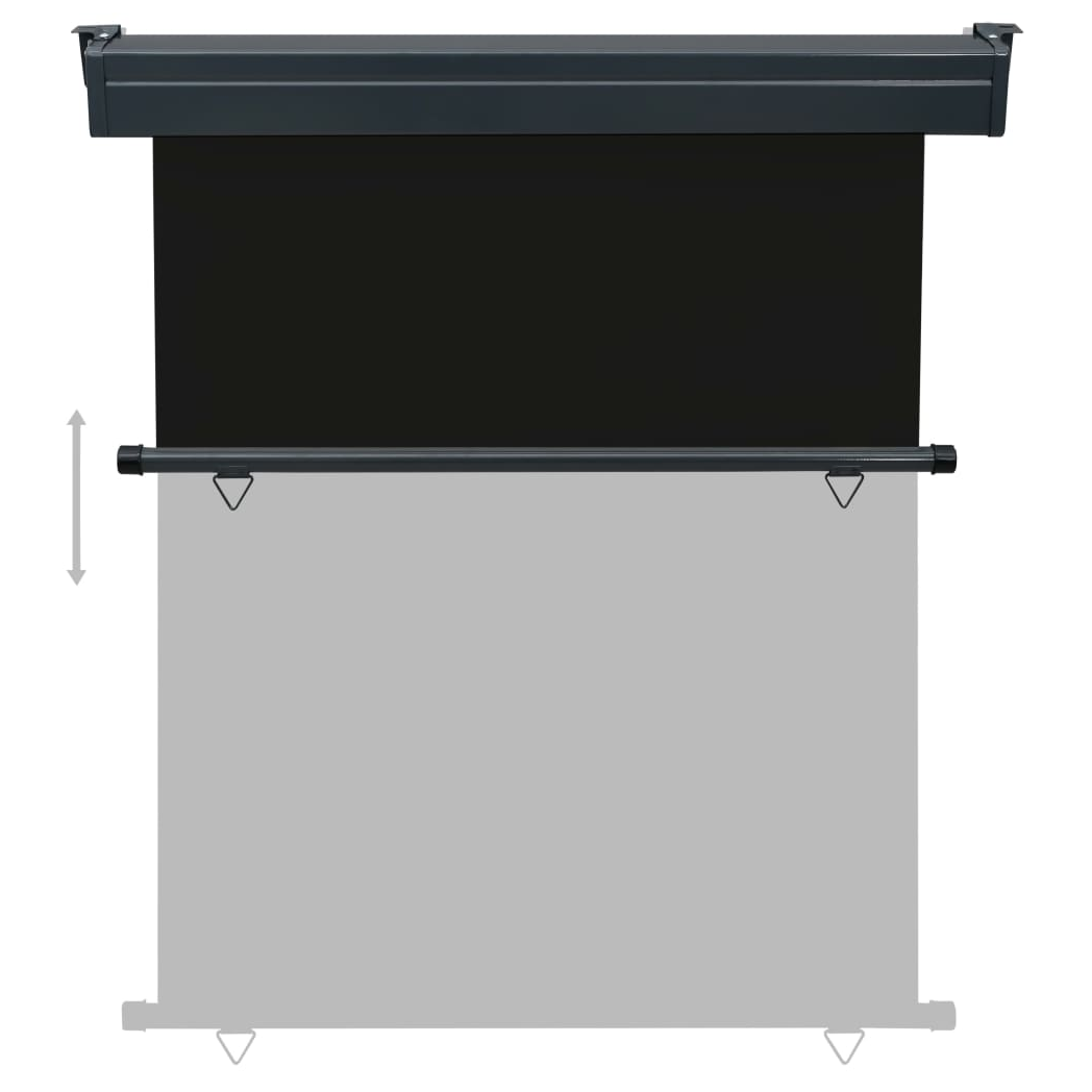 vidaXL VidaXL Balcony Side Awning 140x250 Privacy Screen - Cover