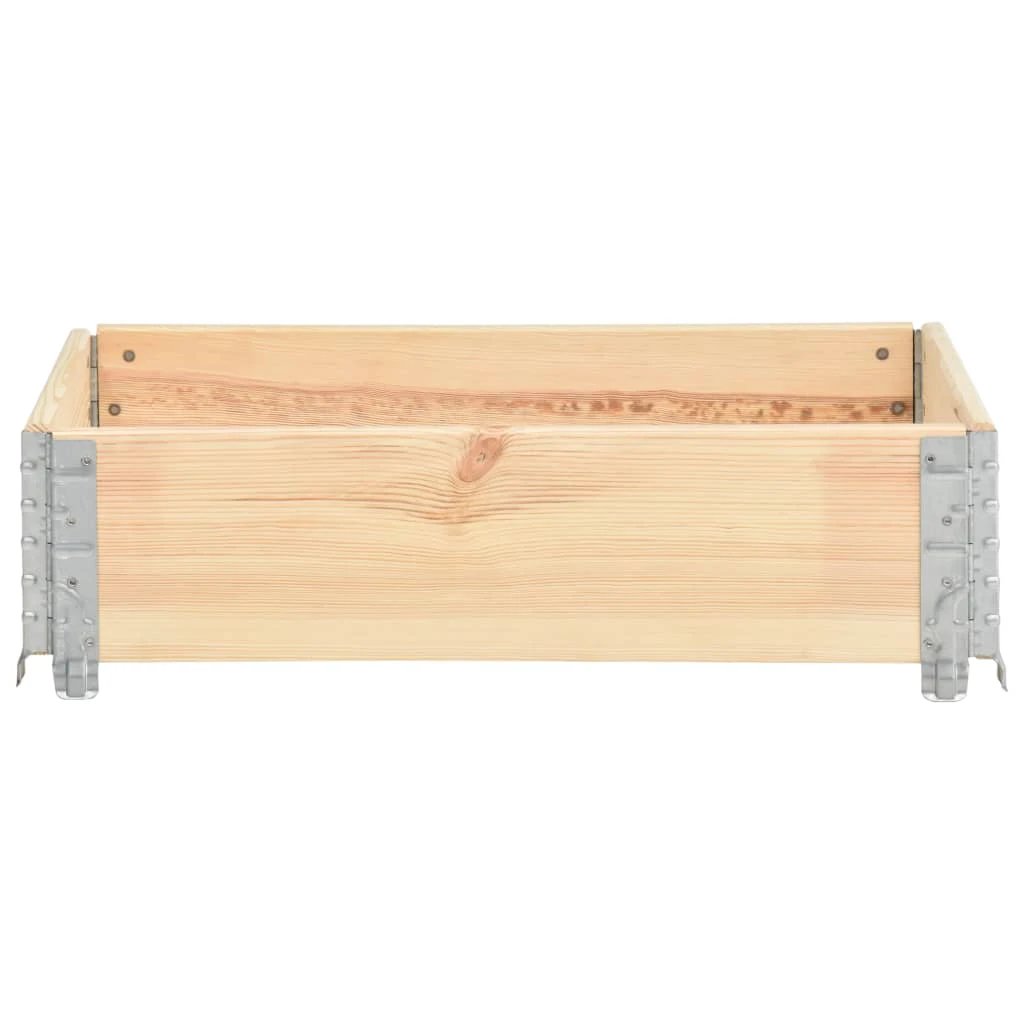 vidaXL Raised Bed 60x80 cm Solid Pine Wood (310048) by vidaXL