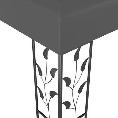 vidaXL vidaXL Gazebo 3x3 m with LED String Lights for Outdoor Gatherings and Shade - Gazebos