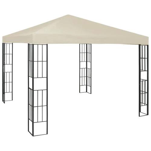 vidaXL vidaXL Gazebo 3x3 m with LED String Lights for Outdoor Gatherings and Shade - Gazebos