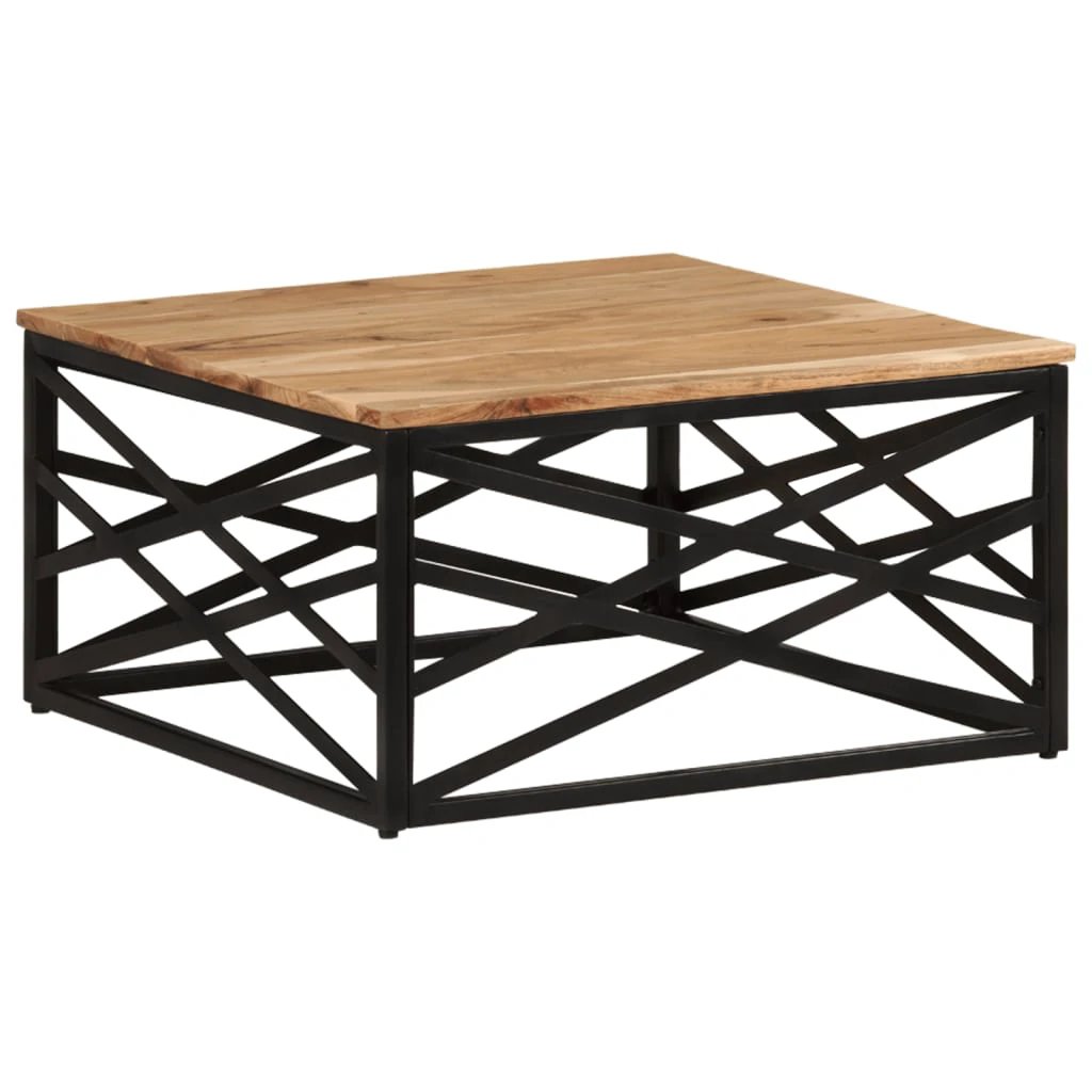 vidaXL Coffee Table 68x68x35 cm Solid Reclaimed Wood Handmade For Living Room Decor by vidaXL