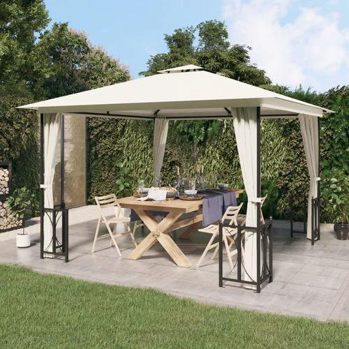 vidaXL vidaXL Gazebo with Sidewalls 3x3 m Water-Resistant Polyester Roof for Outdoor Gatherings - Gazebos