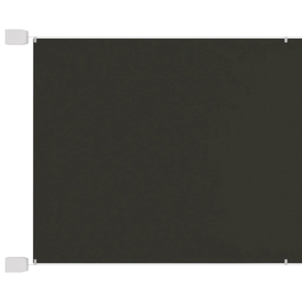 VidaXL Vertical Awning 60x600 cm Oxford Fabric Windproof Privacy Balcony Screen Protection by vidaXL