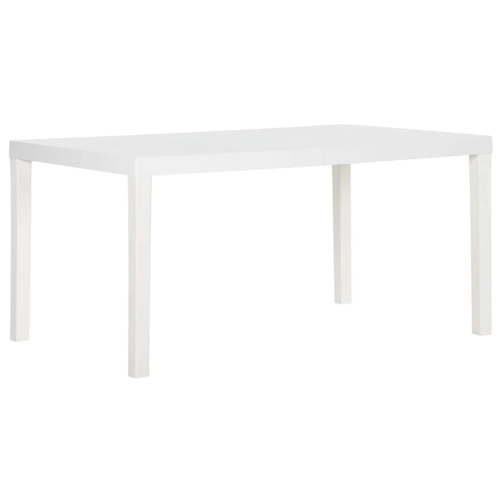vidaXL Garden Table 150x90x72 cm PP Anthracite - Garden Table