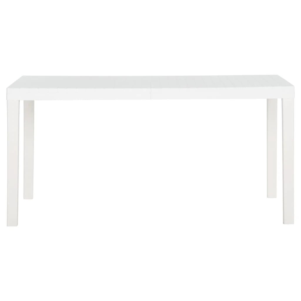 vidaXL Garden Table 150x90x72 cm PP Anthracite - Garden Table