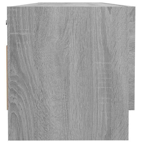 vidaXL vidaXL Wardrobe Brown Oak 100x32.5x35 cm Engineered Wood - Wardrobe