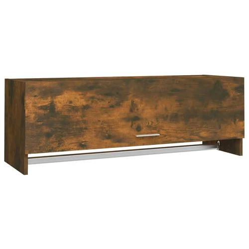 vidaXL Wardrobe Brown Oak 100x32.5x35 cm Engineered Wood by vidaXL