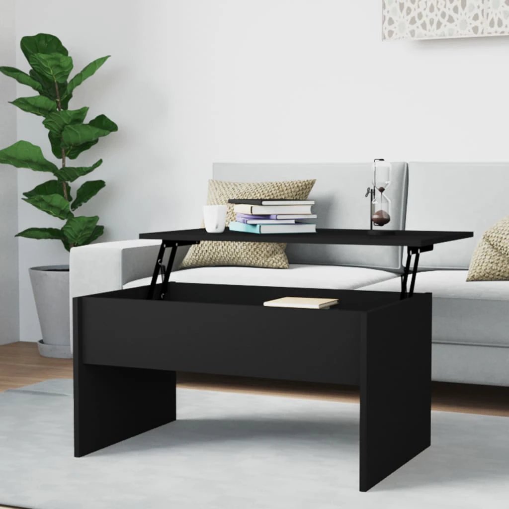 VidaXL Coffee Table 80x50.5x41.5 Lift-Top Home by vidaXL