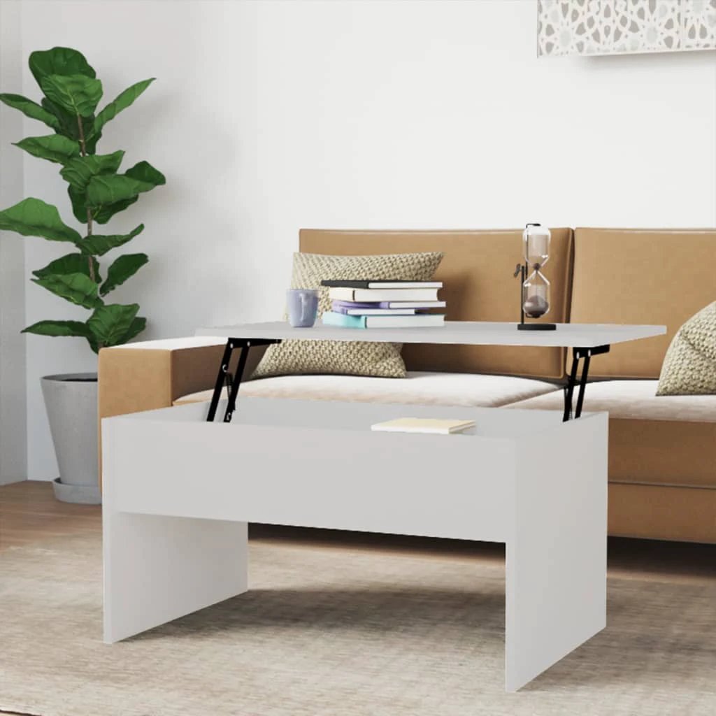 VidaXL Coffee Table 80x50.5x41.5 Lift-Top Home by vidaXL
