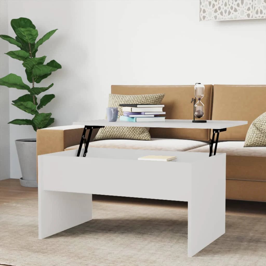 VidaXL Coffee Table 80x50.5x41.5 Lift-Top Home by vidaXL