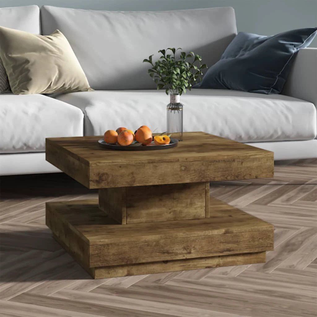 vidaXL vidaXL Coffee Table 60x60x35 cm MDF Construction Durable Modern Living Room Accent Table - Coffee Table