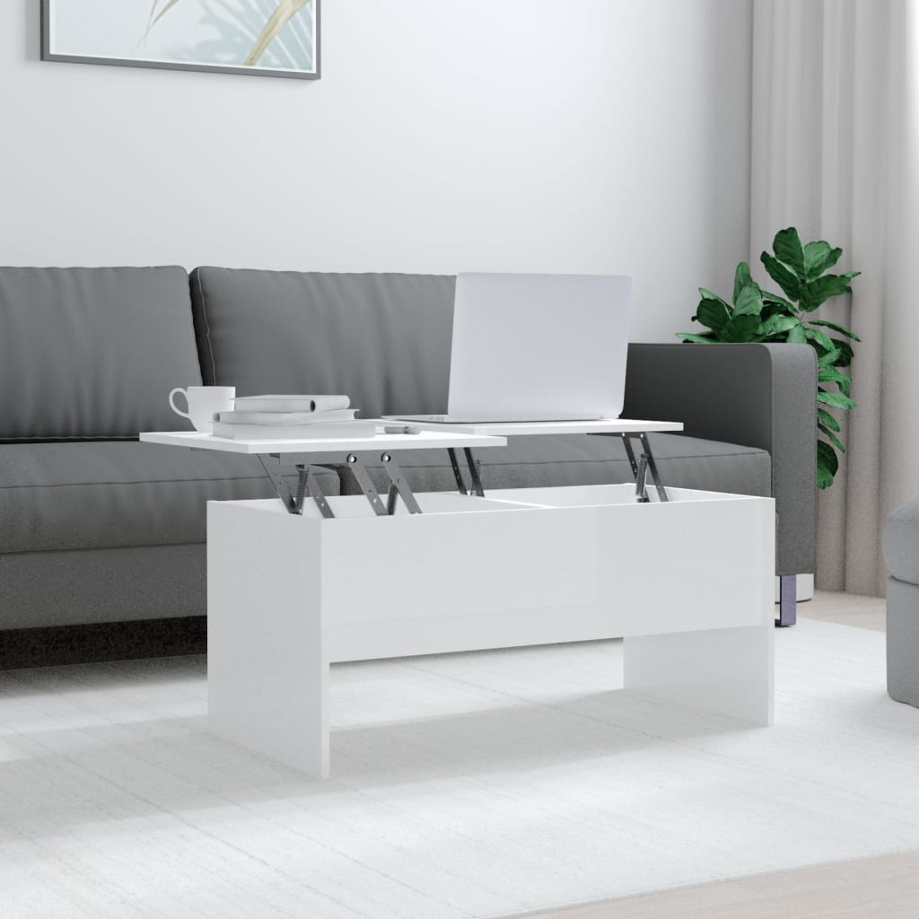 vidaXL VidaXL Lift-Top Coffee Table 102x50.5x46.5 cm - Coffee Table
