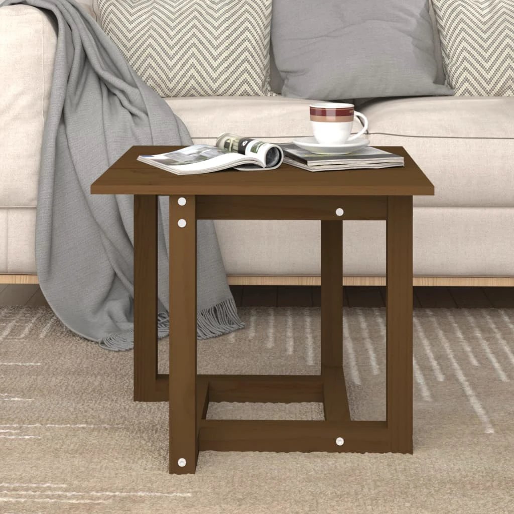 VidaXL Coffee Table 110x55x45 Pine Wood by vidaXL