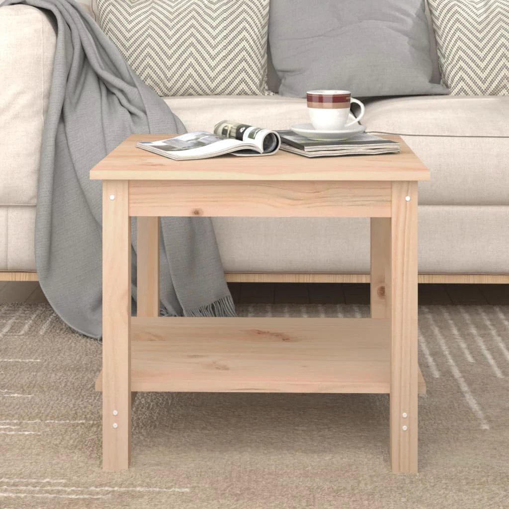 VidaXL Coffee Table 110x55x45 Solid Pine Home by vidaXL