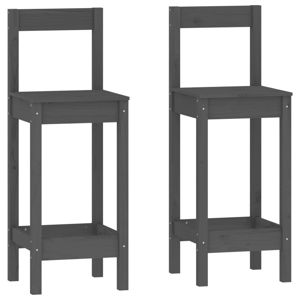 vidaXL vidaXL 3 Piece Bar Set Solid Wood Pine - Dining Set