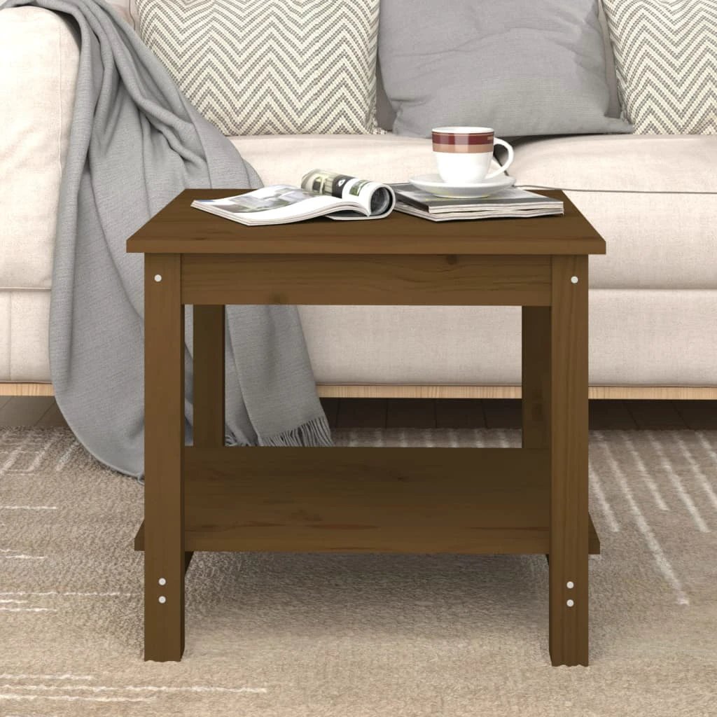 VidaXL Coffee Table 110x55x45 Solid Pine Home by vidaXL