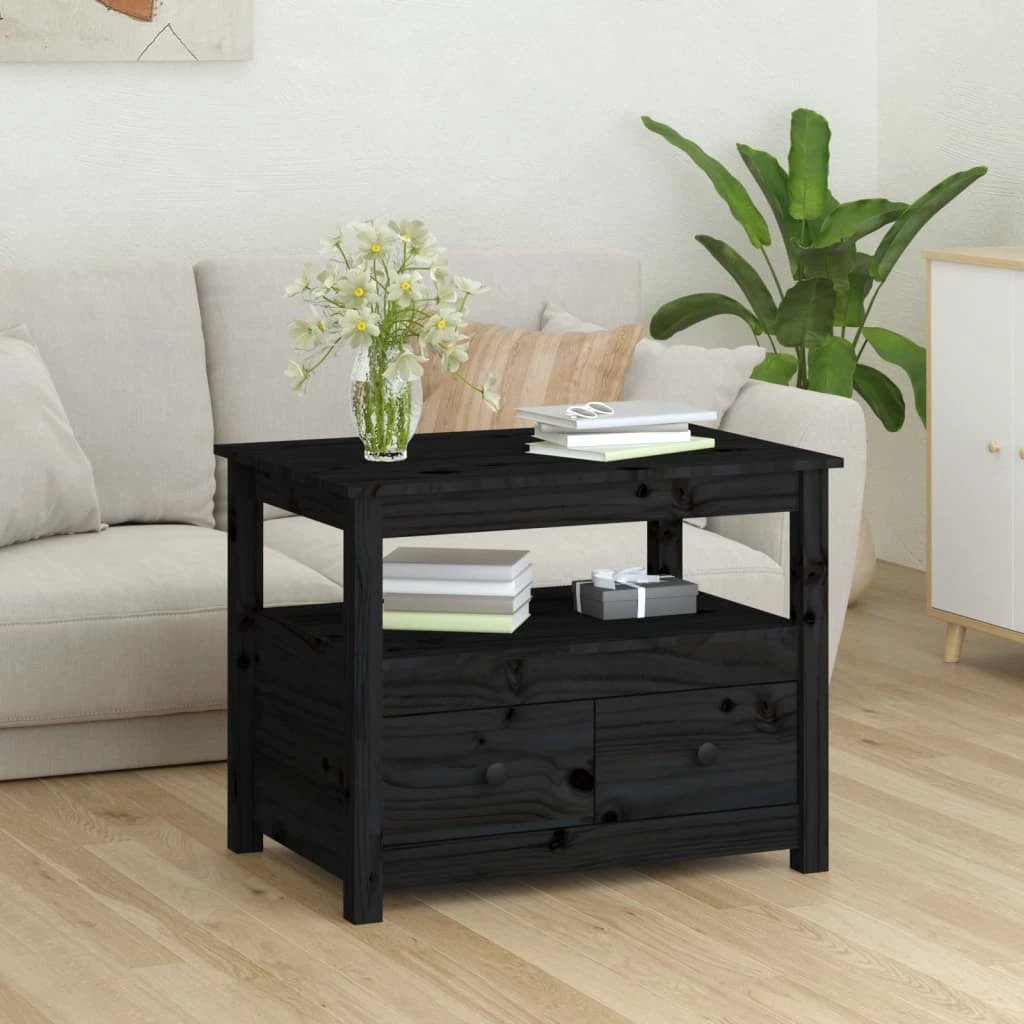 vidaXL VidaXL Coffee Table 71x49x55 cm Solid Pine Wood - Coffee Table