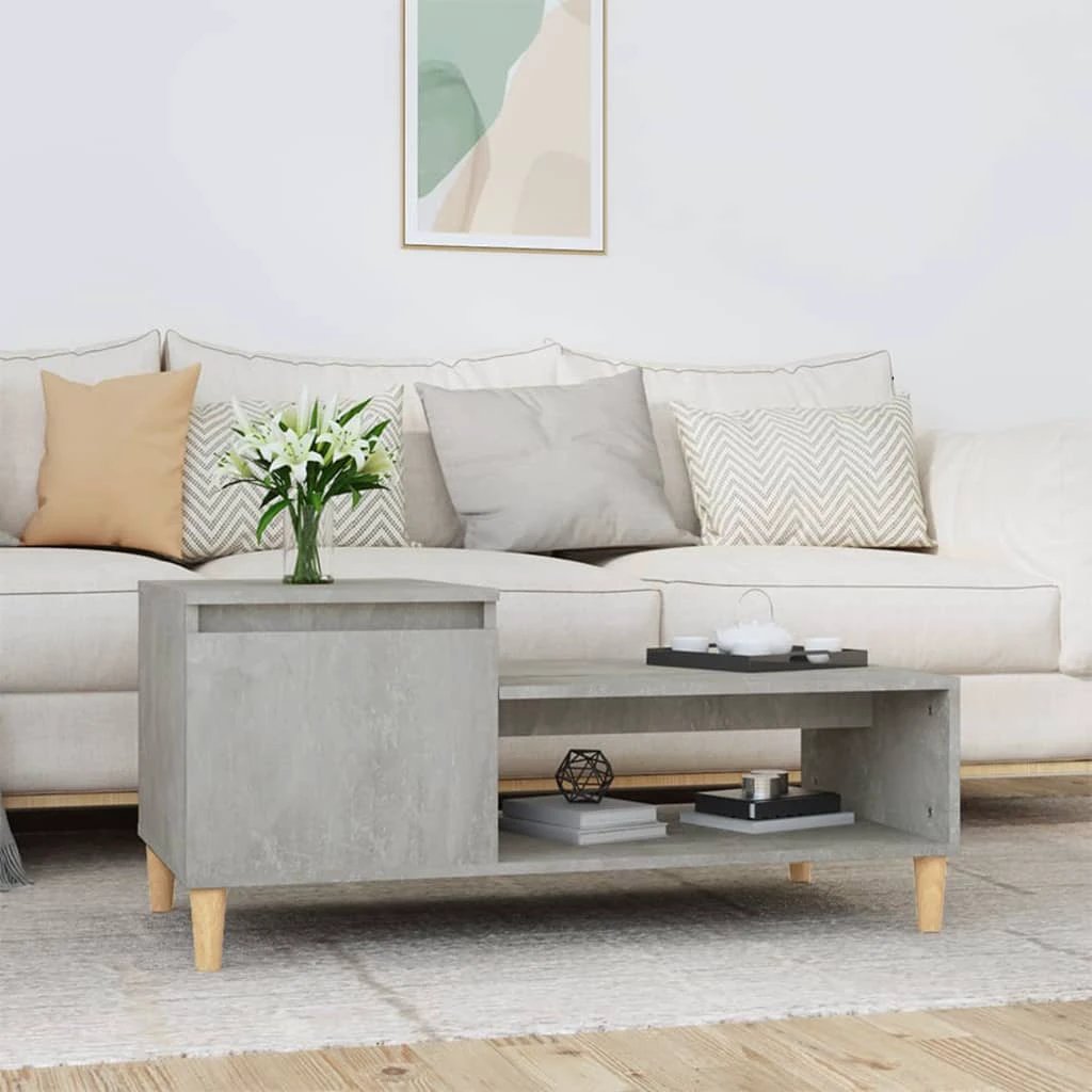 vidaXL VidaXL Coffee Table 100x50x45 Cm Engineered Wood Durable Smooth Surface Living Room - Coffee Table
