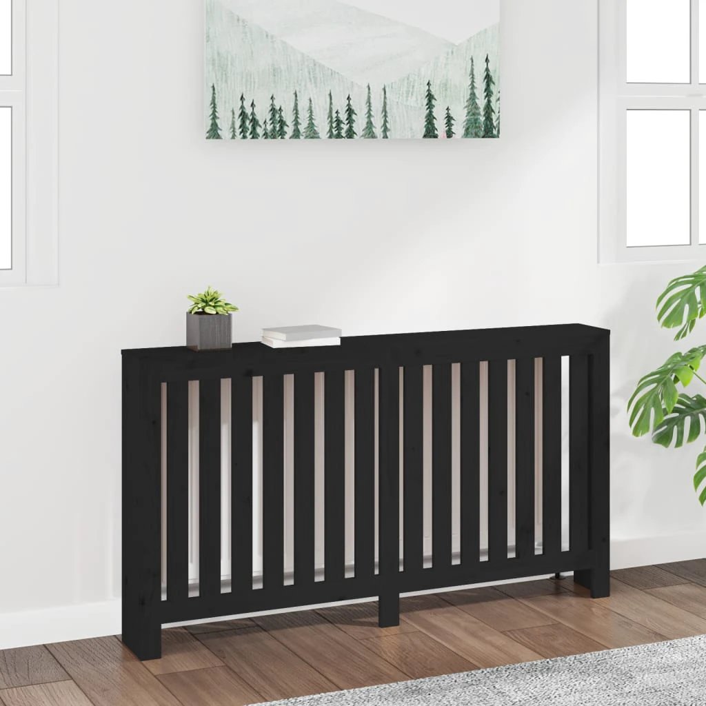 VidaXL Radiator Cover 79.5x19x84 Rustic Decor by vidaXL