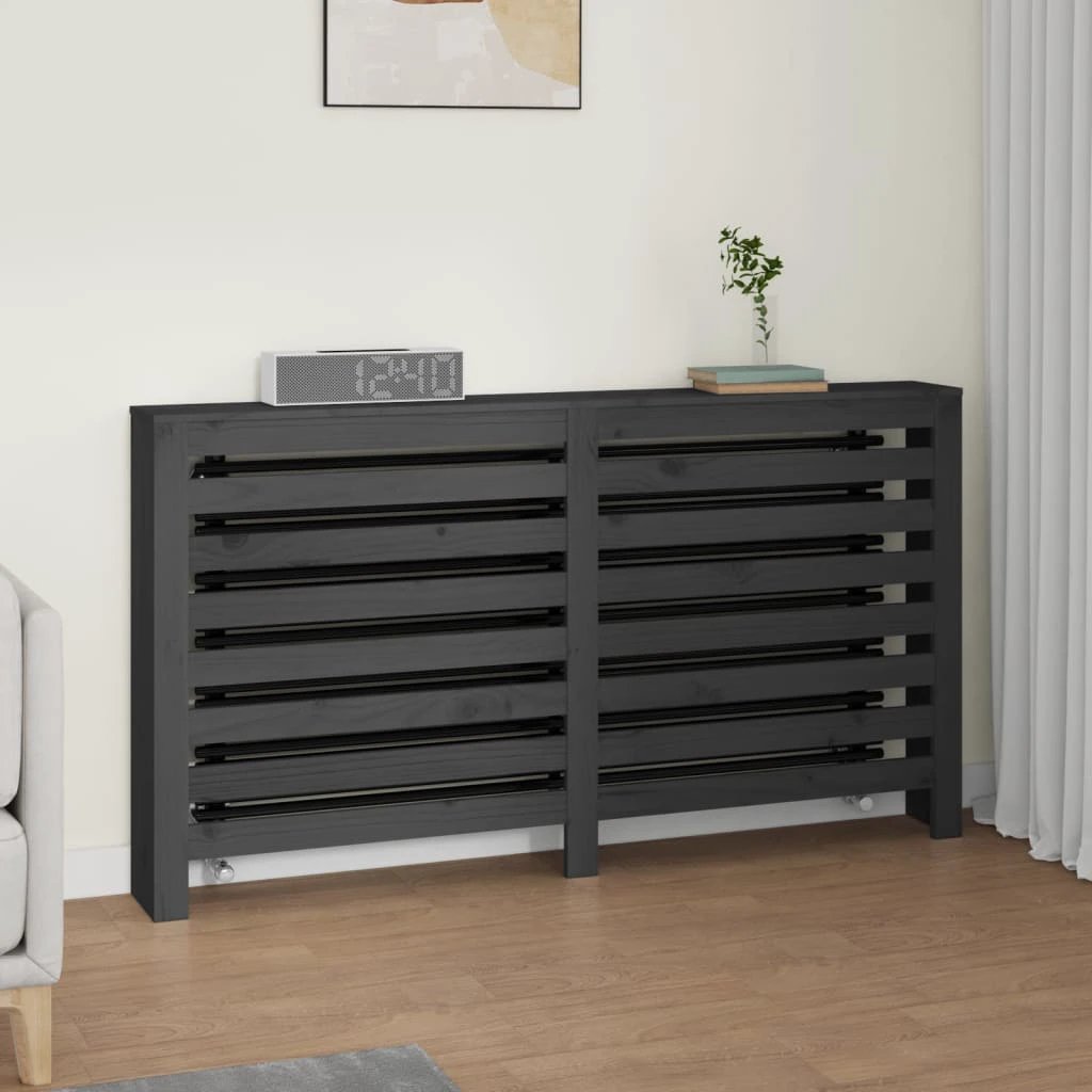 VidaXL Radiator Cover 79.5x19x84 cm Pine Home by vidaXL