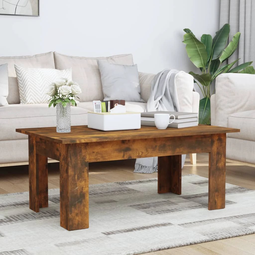 vidaXL vidaXL Coffee Table 100x60x42 cm Engineered Wood Durable Moisture Resistant Living Room - Coffee Table