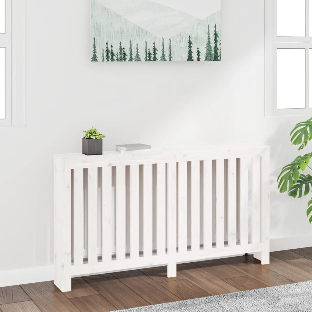 VidaXL Radiator Cover 79.5x19x84 Rustic Decor by vidaXL