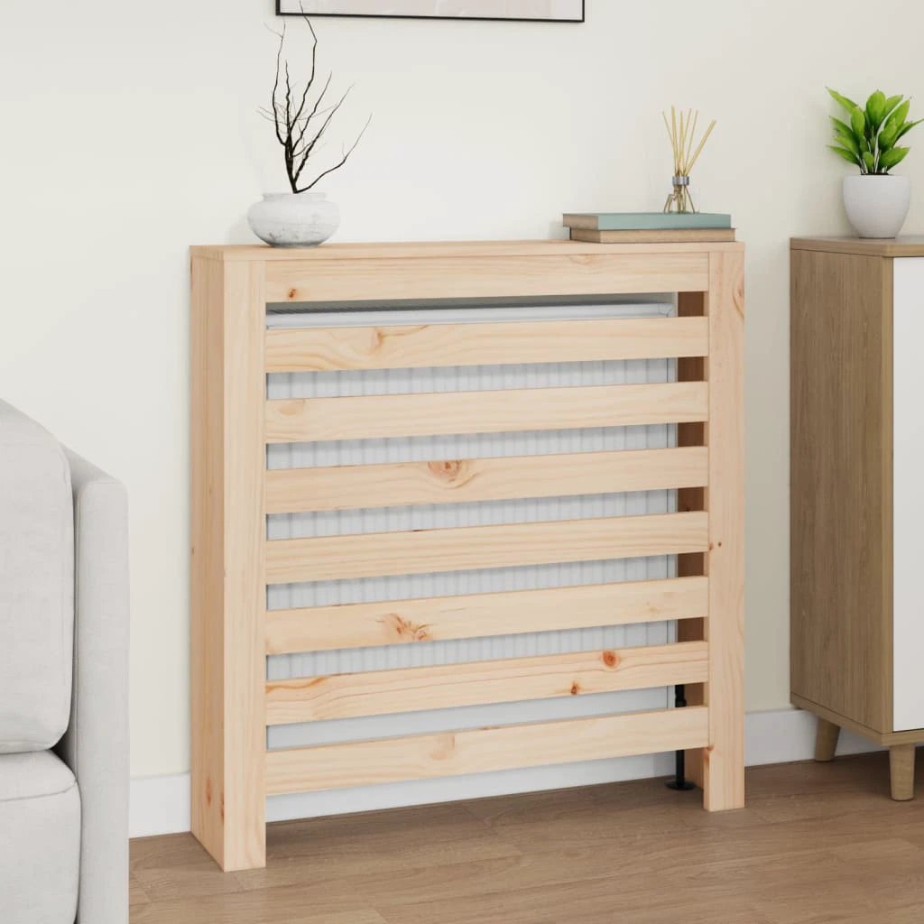 VidaXL Radiator Cover 79.5x19x84 cm Pine Home by vidaXL