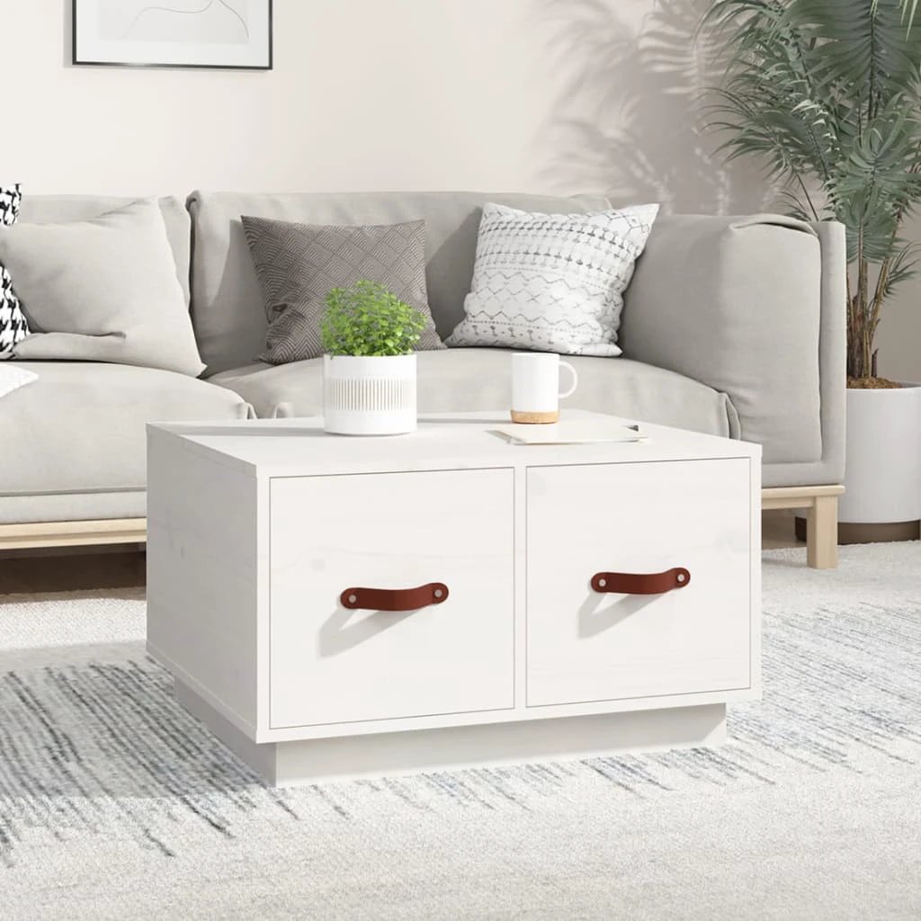 VidaXL Coffee Table 60x53x35 Solid Pine by vidaXL