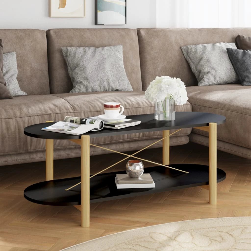 vidaXL Coffee Table 110x48x40 cm Engineered Wood by vidaXL