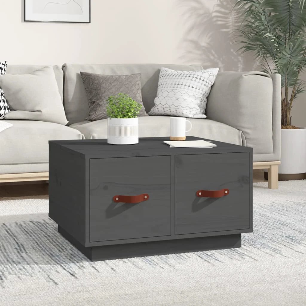 VidaXL Coffee Table 60x53x35 Solid Pine by vidaXL