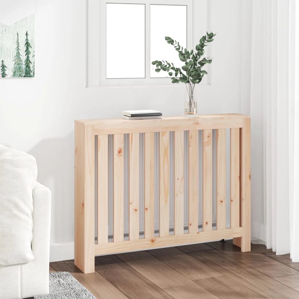 VidaXL Radiator Cover 79.5x19x84 Rustic Decor by vidaXL