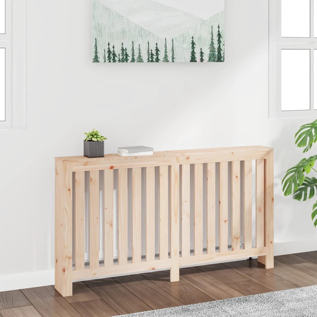 VidaXL Radiator Cover 79.5x19x84 Rustic Decor by vidaXL