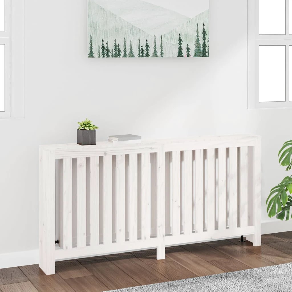 VidaXL Radiator Cover 79.5x19x84 Rustic Decor by vidaXL