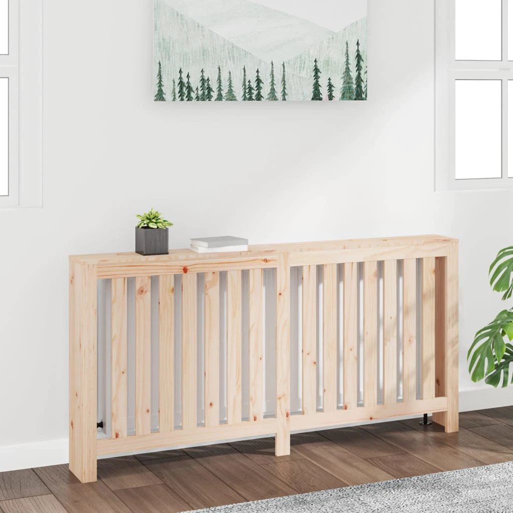 VidaXL Radiator Cover 79.5x19x84 Rustic Decor by vidaXL