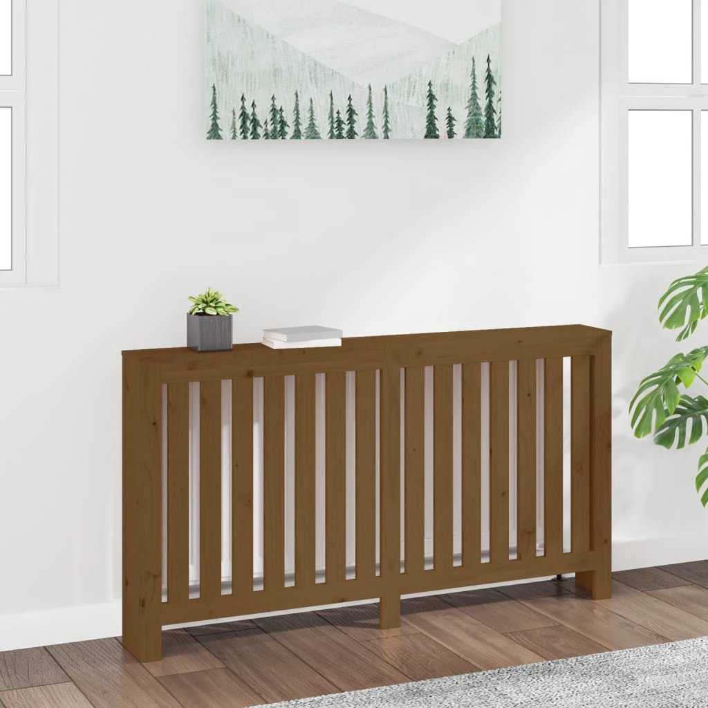 VidaXL Radiator Cover 79.5x19x84 Rustic Decor by vidaXL