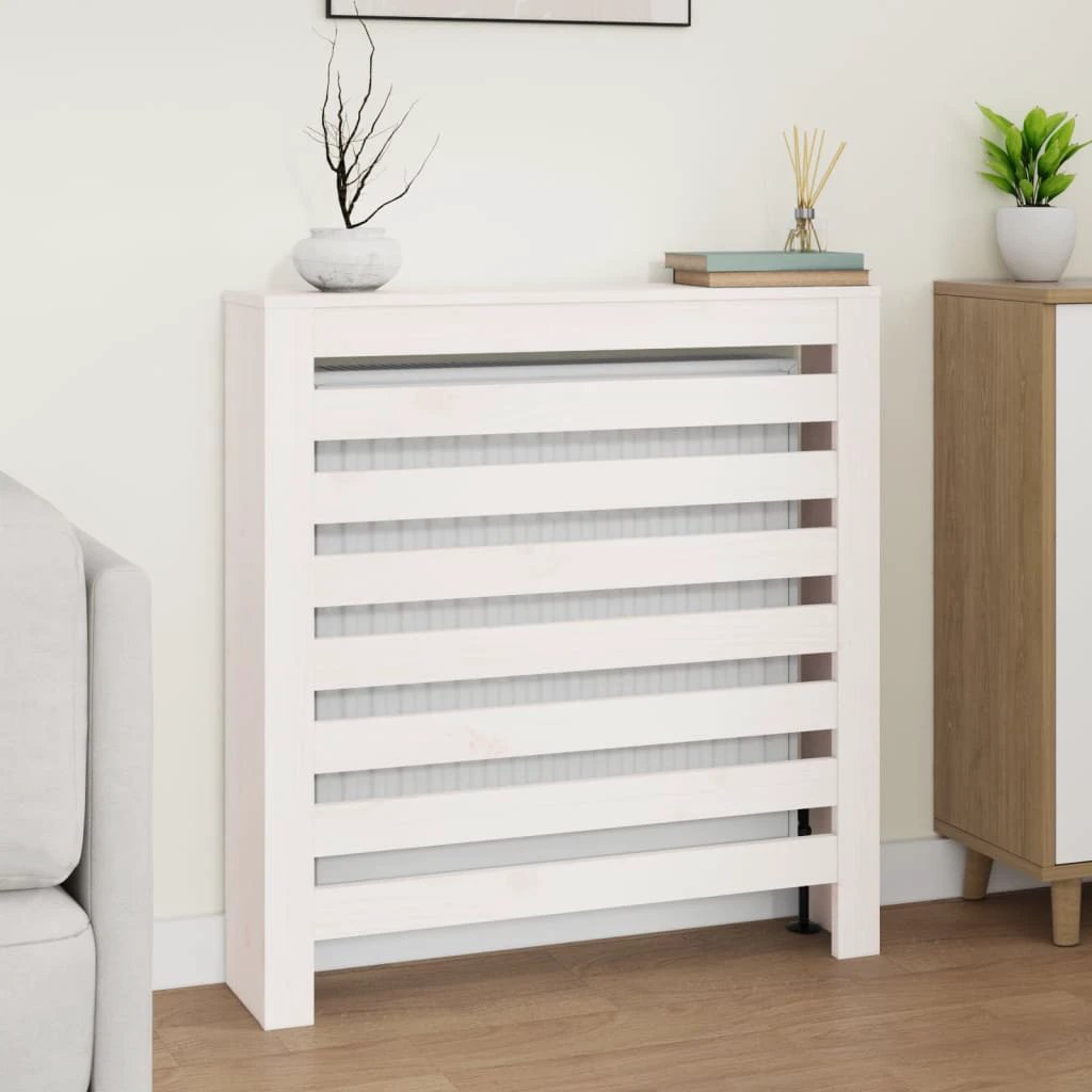 VidaXL Radiator Cover 79.5x19x84 cm Pine Home by vidaXL