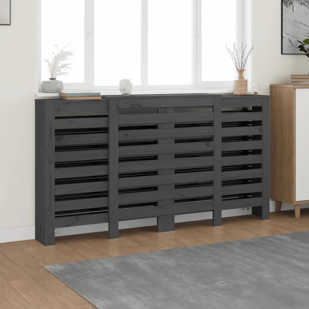 VidaXL Radiator Cover 79.5x19x84 cm Pine Home by vidaXL