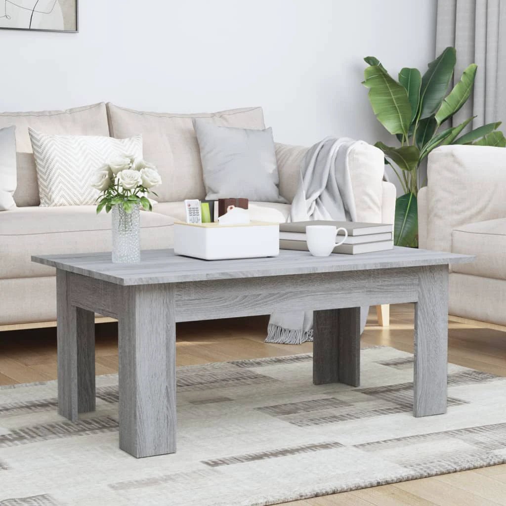 vidaXL vidaXL Coffee Table 100x60x42 cm Engineered Wood Durable Moisture Resistant Living Room - Coffee Table