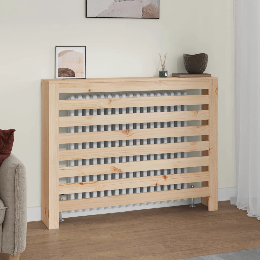 VidaXL Radiator Cover 79.5x19x84 cm Pine Home by vidaXL