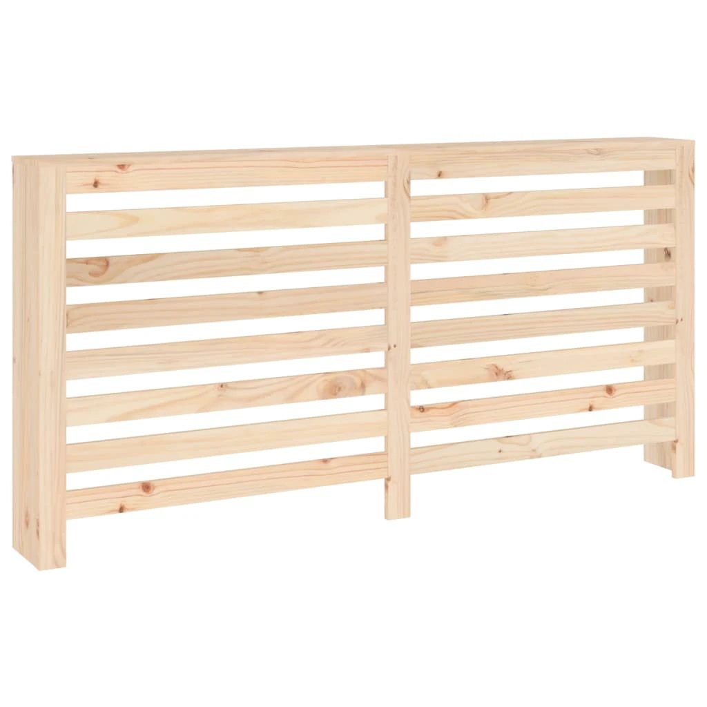 vidaXL Solid Pine Radiator Cover 169x19x84 cm Shelf - Radiator