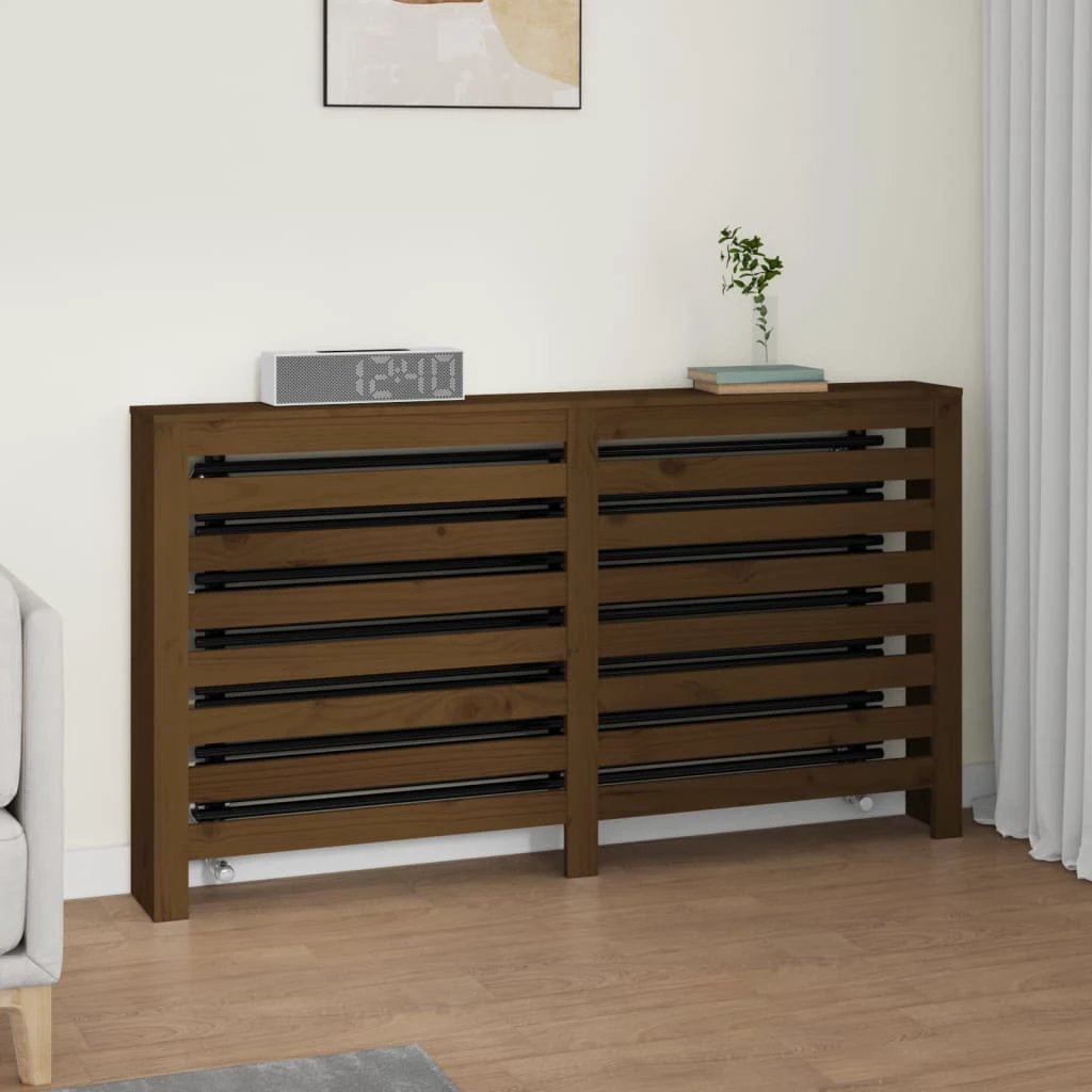 VidaXL Radiator Cover 79.5x19x84 cm Pine Home by vidaXL