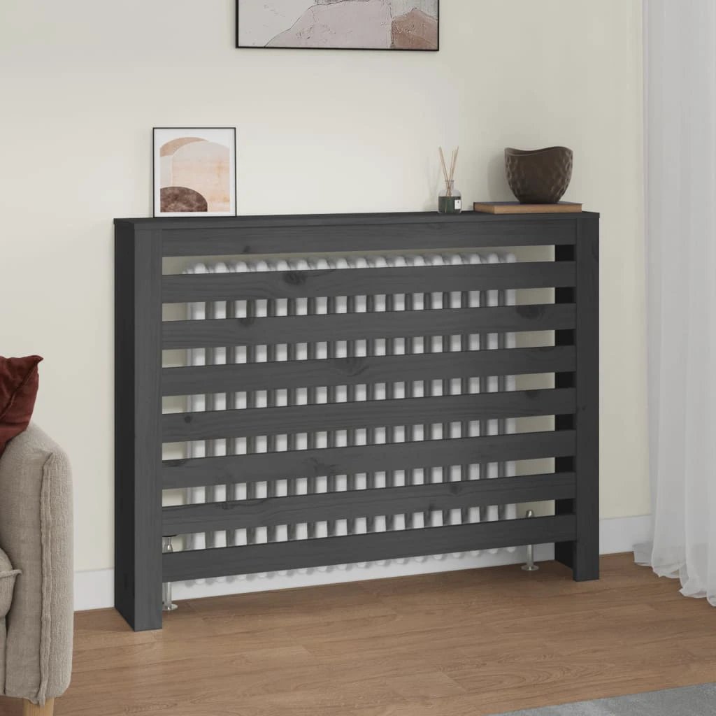 VidaXL Radiator Cover 79.5x19x84 cm Pine Home by vidaXL