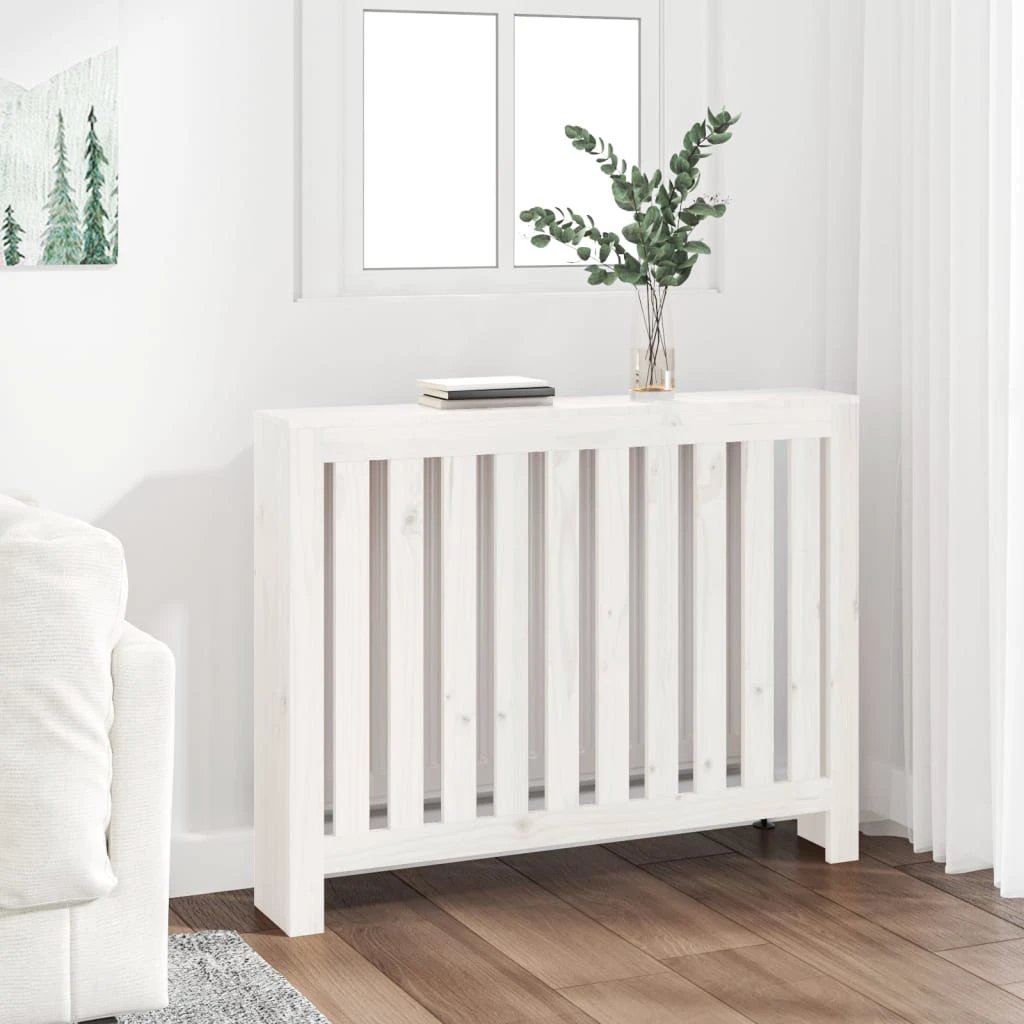 VidaXL Radiator Cover 79.5x19x84 Rustic Decor by vidaXL