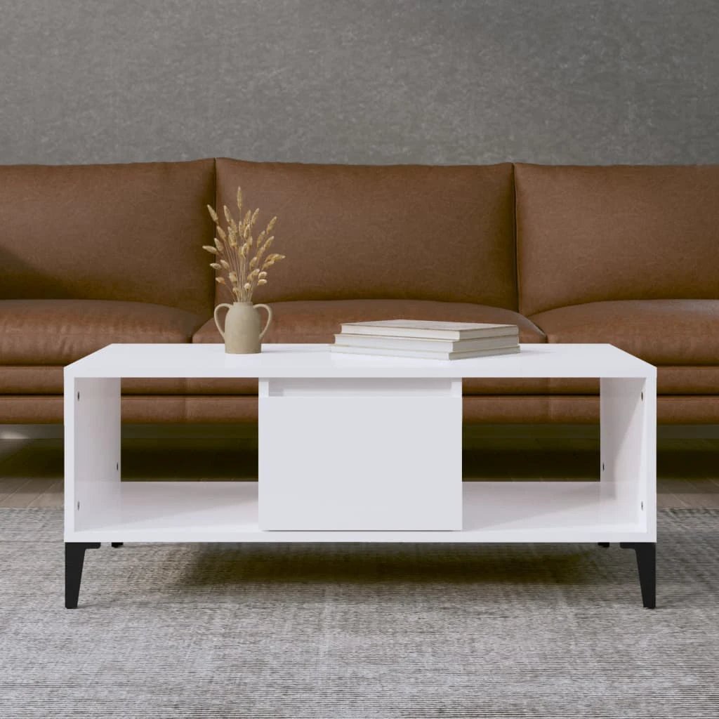 vidaXL VidaXL Coffee Table 90x50x36cm HighGloss HomeUse - Coffee Table