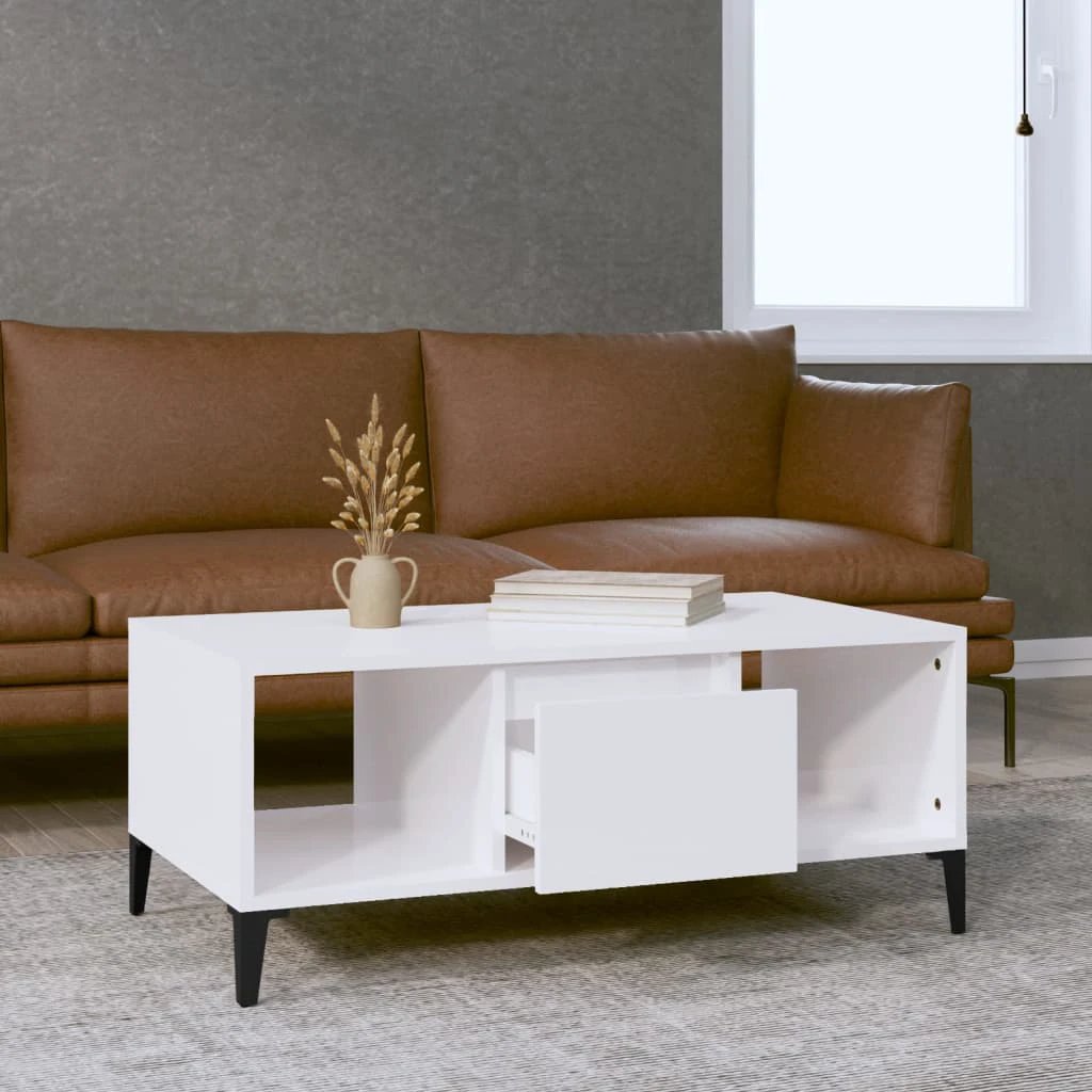 vidaXL VidaXL Coffee Table 90x50x36cm HighGloss HomeUse - Coffee Table