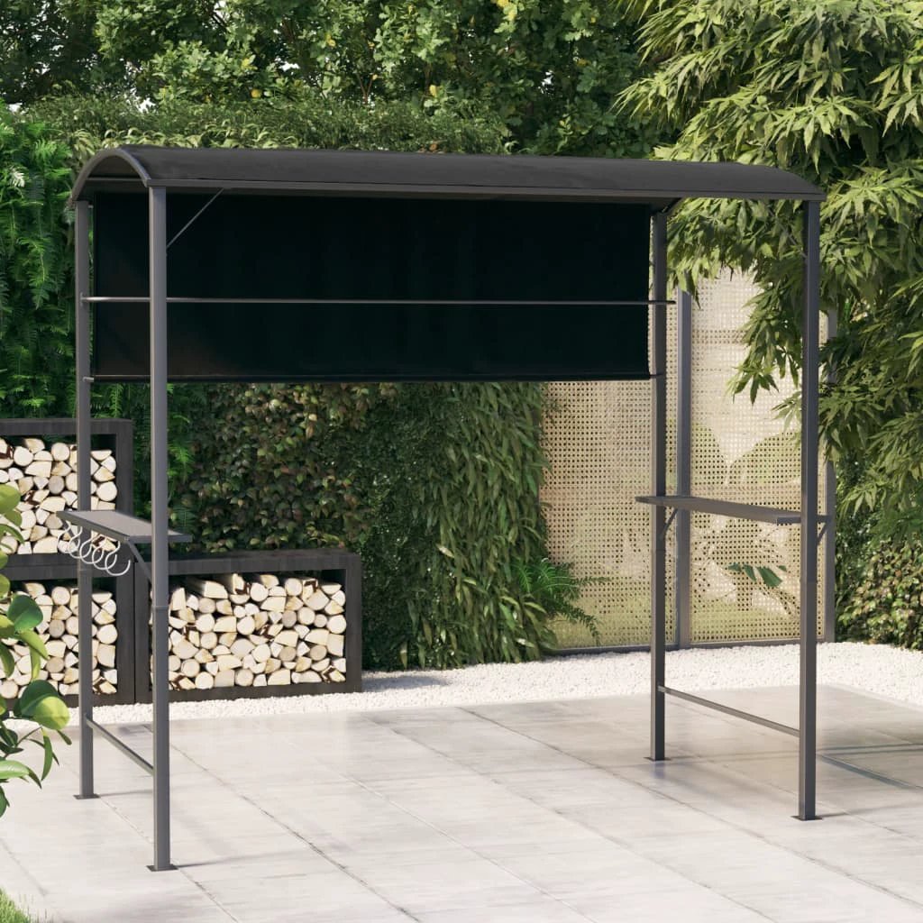 vidaXL Gazebo with Roof 220x110x200 cm Cream by vidaXL