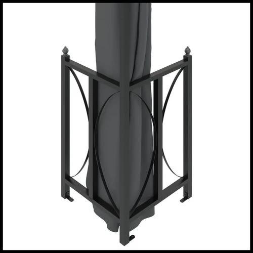 vidaXL Gazebo with Sidewalls 3x3 m Water-Resistant Polyester Roof for Outdoor Gatherings by vidaXL